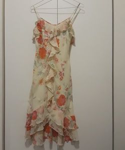 Express flower print dress